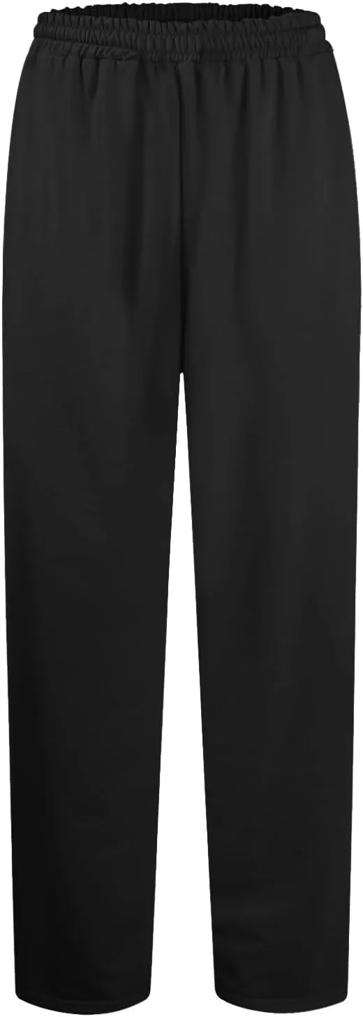 Baggy Wide Leg Sweatpants for Women Low Ries Drawstring Joggers Comfy Lounge Pants Gym Athletic Pants with Pockets