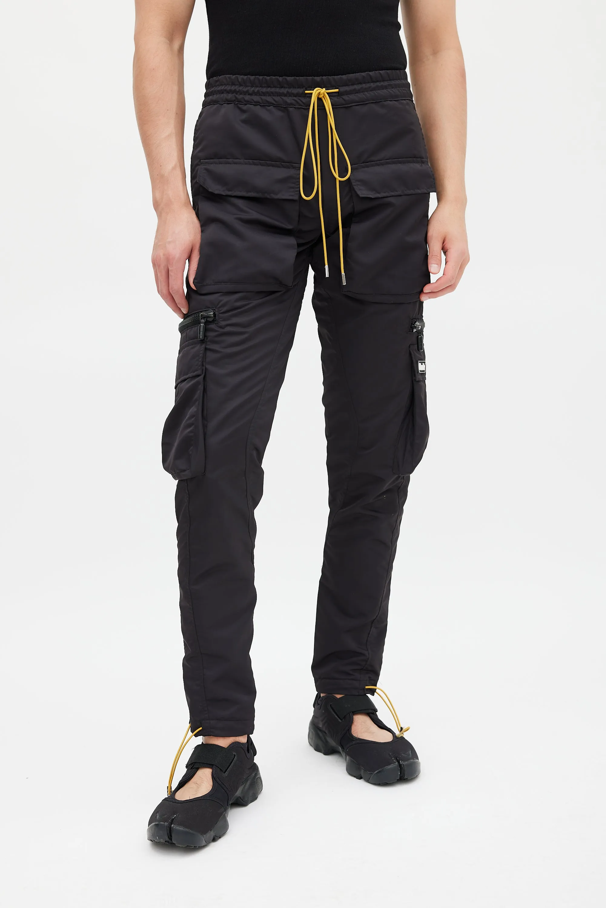 Black Drawcord Jogger