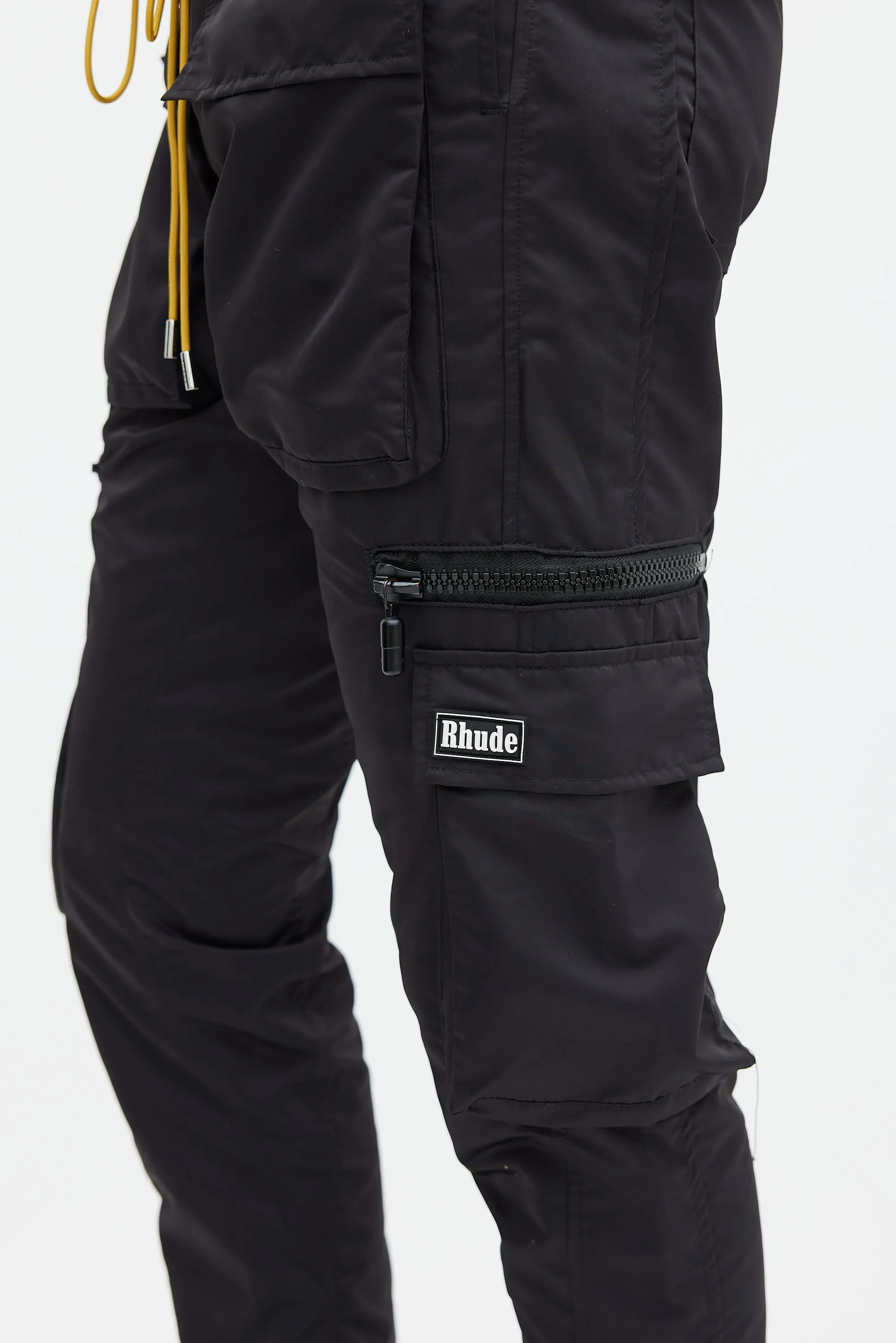 Black Drawcord Jogger