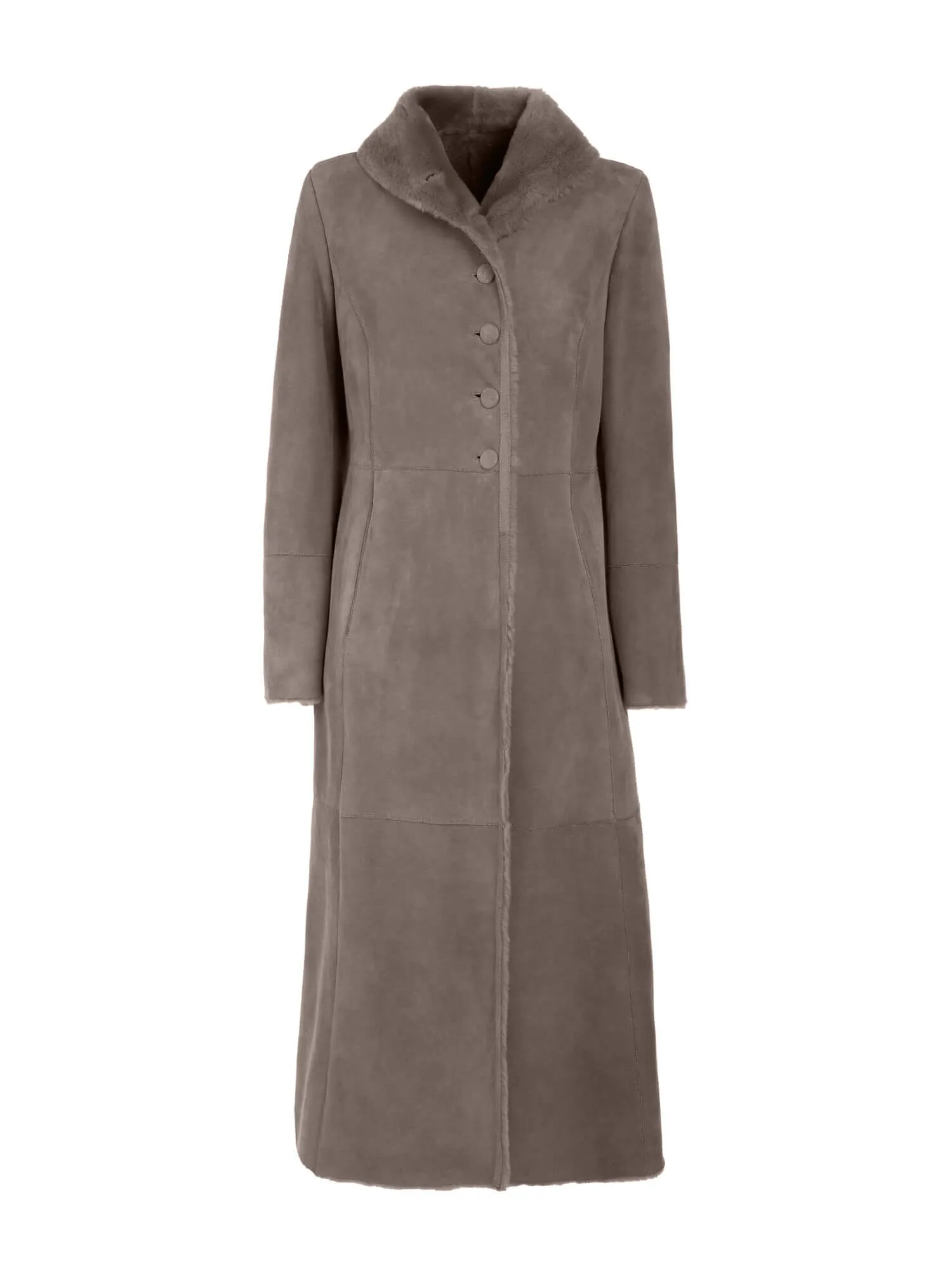 Elisabeth Long Italian Merino Shearling Sheepskin Coat
