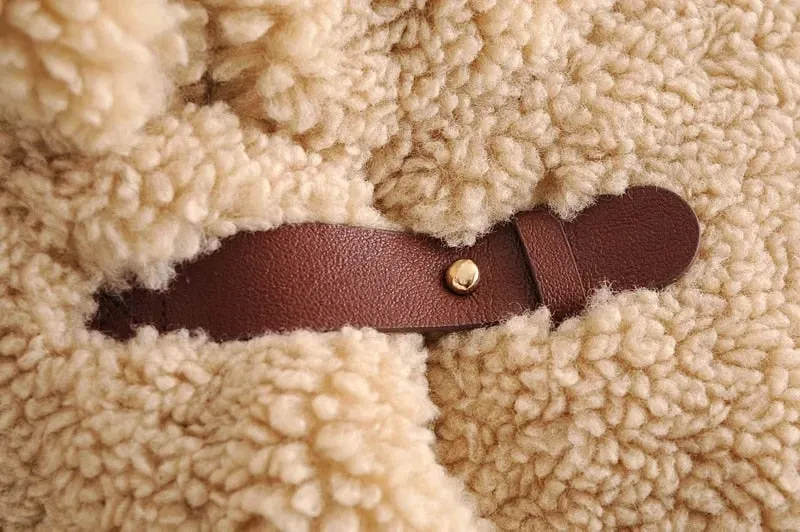 FAUX SHEARLING JACKET