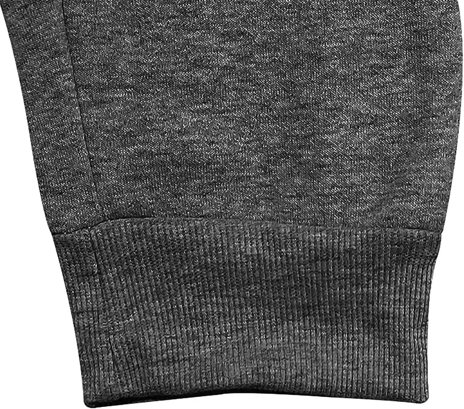 Fleece Lined Cargo Sweatpants for Men Baggy Drawstring Waist Joggers with Pockets Gym Workout Heavyweight Trousers