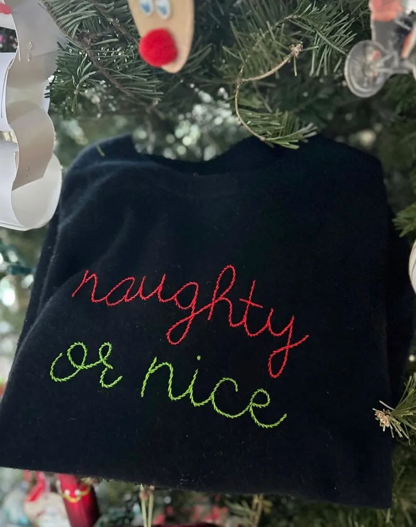 Hand-embroidered Cashmere Sweater