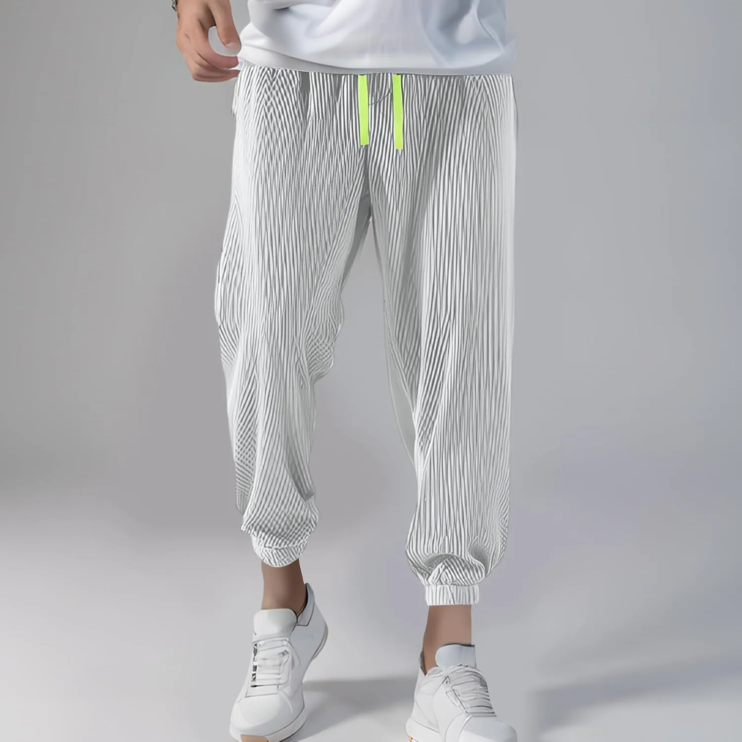 Loose Fit for Man Summer Fall Sport Gym Running Straight Leg Basic Long Leg Pants Man 2025