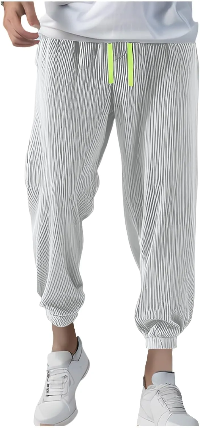 Loose Fit for Man Summer Fall Sport Gym Running Straight Leg Basic Long Leg Pants Man 2025
