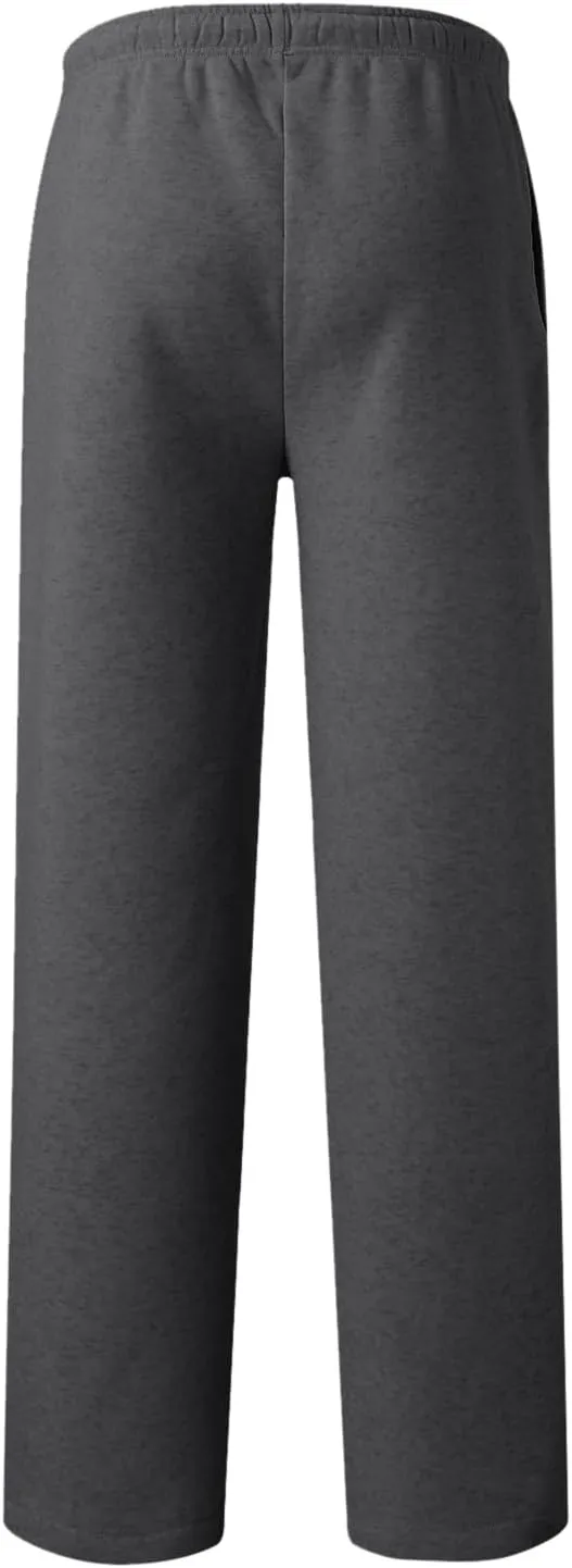 Mens Sweatpants with Pockets Mens Workout Jogger Drawsting Elastic aist Sweatpants Lightweight Solid Color Running Pants
