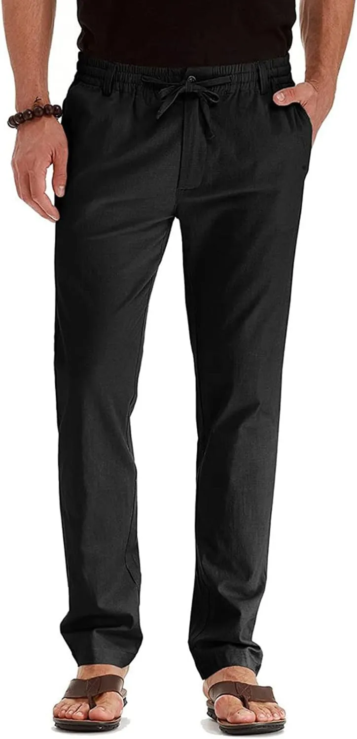 Mens Workout Cargo Sweatpants Comfy Lounge Pants for Men's Sweatpant Cargo Pants for Men Slim Fit Big and Tall Mens