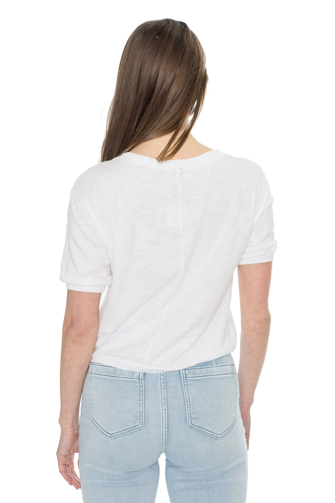 Ribbed Band Tee