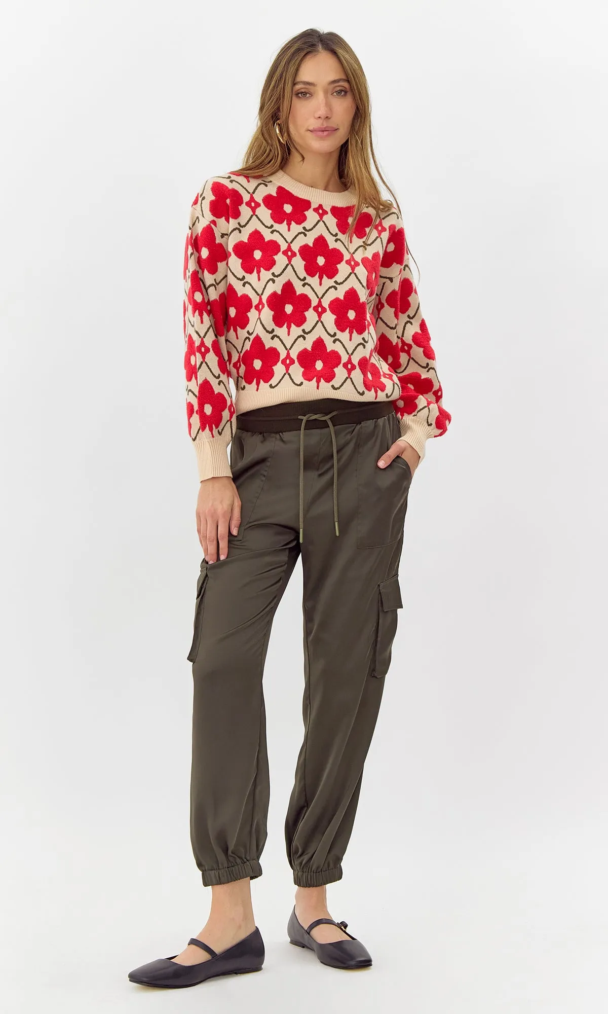 Willa Drawstring Cargo Joggers
