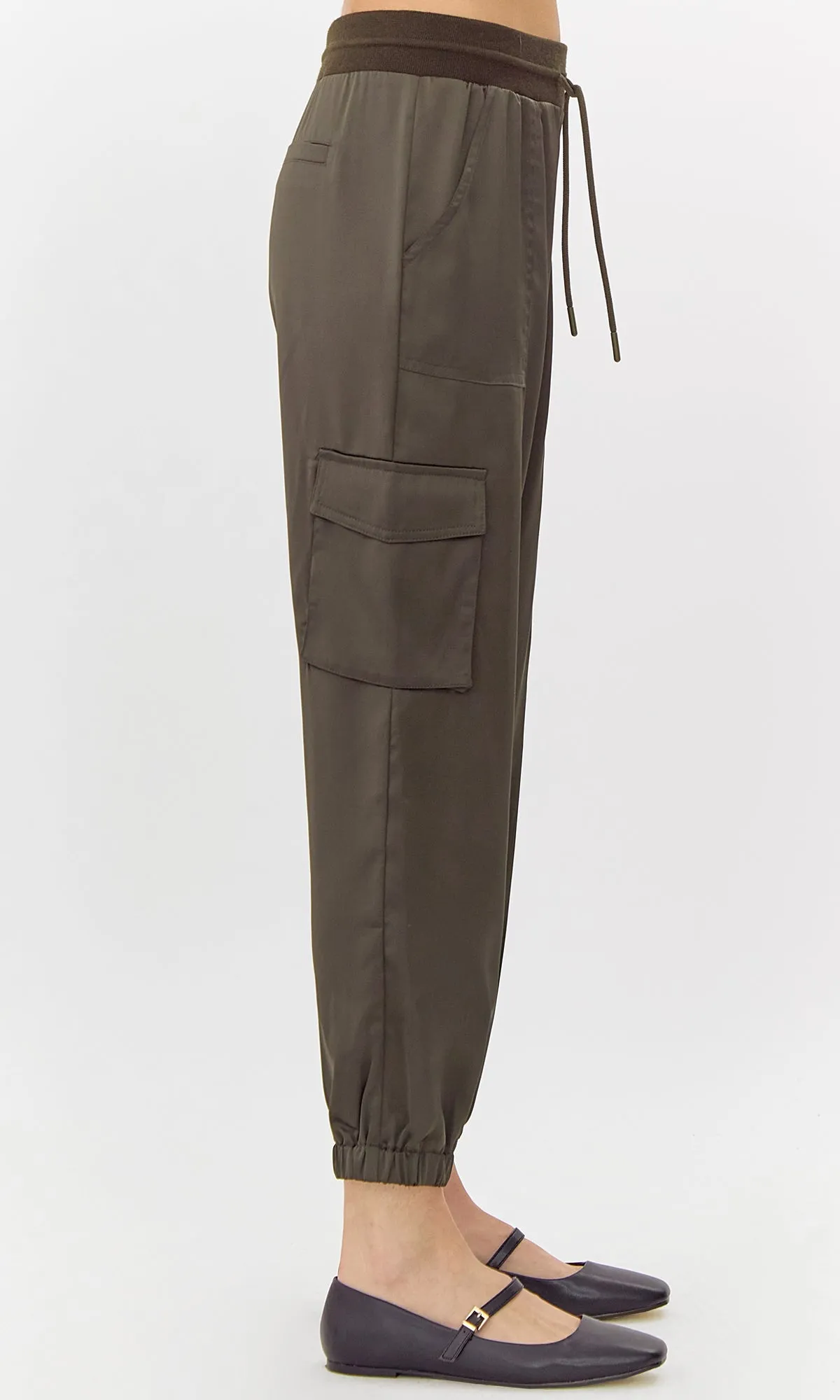 Willa Drawstring Cargo Joggers
