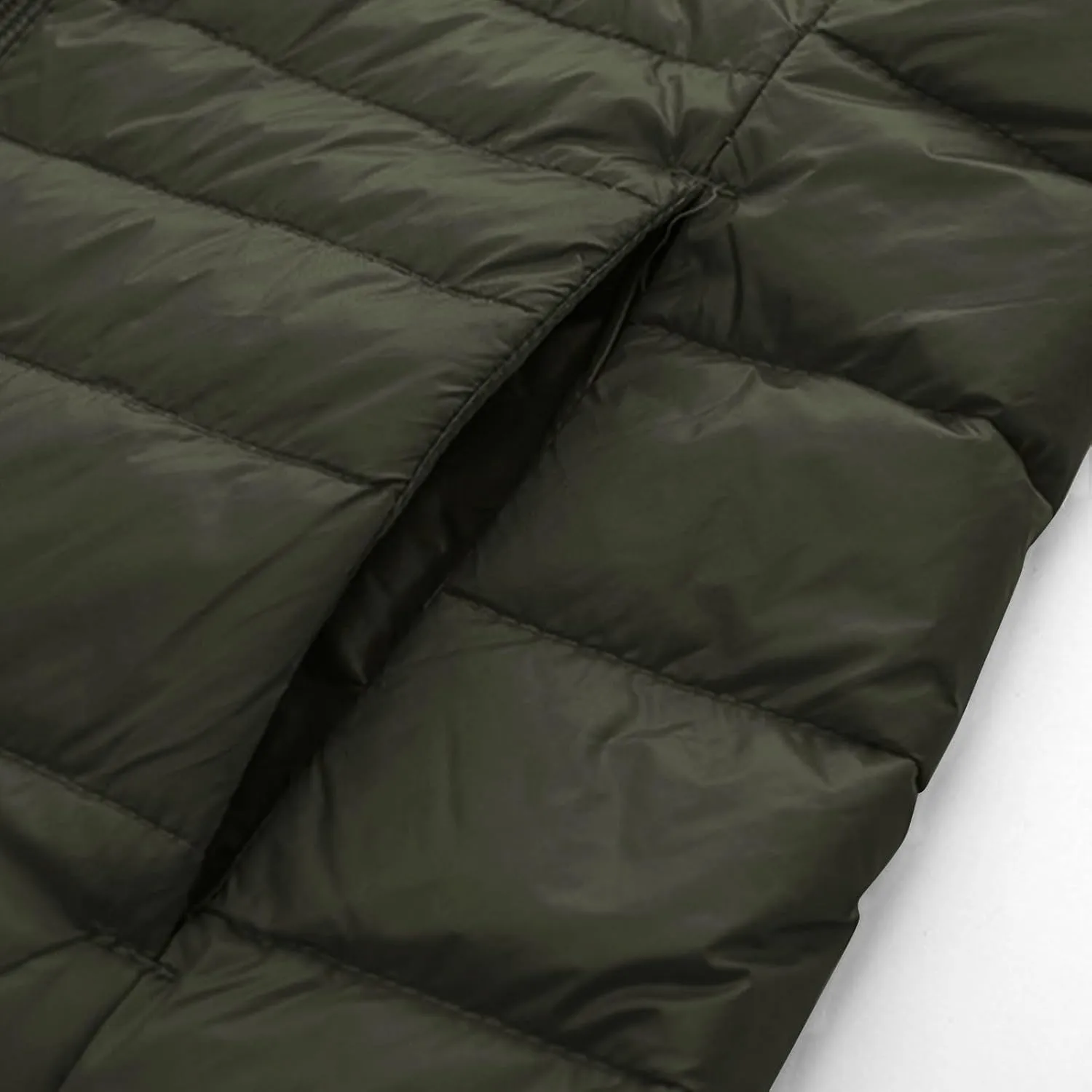 Womens Lightweight Long Puffer Jacket Winter Warm Packable Down Coat Oversized Zip Up Long Sleeve Outerwear With Hood