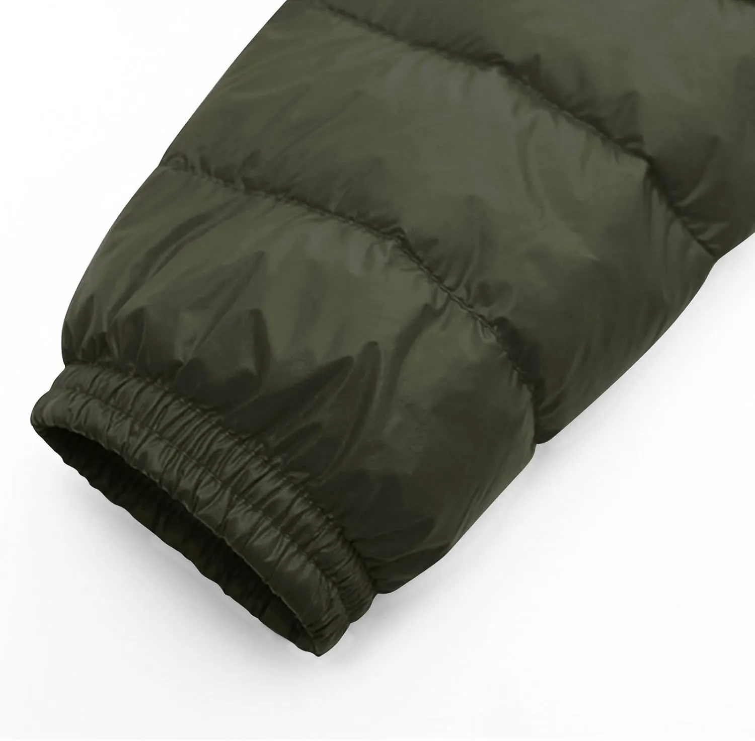 Womens Lightweight Long Puffer Jacket Winter Warm Packable Down Coat Oversized Zip Up Long Sleeve Outerwear With Hood
